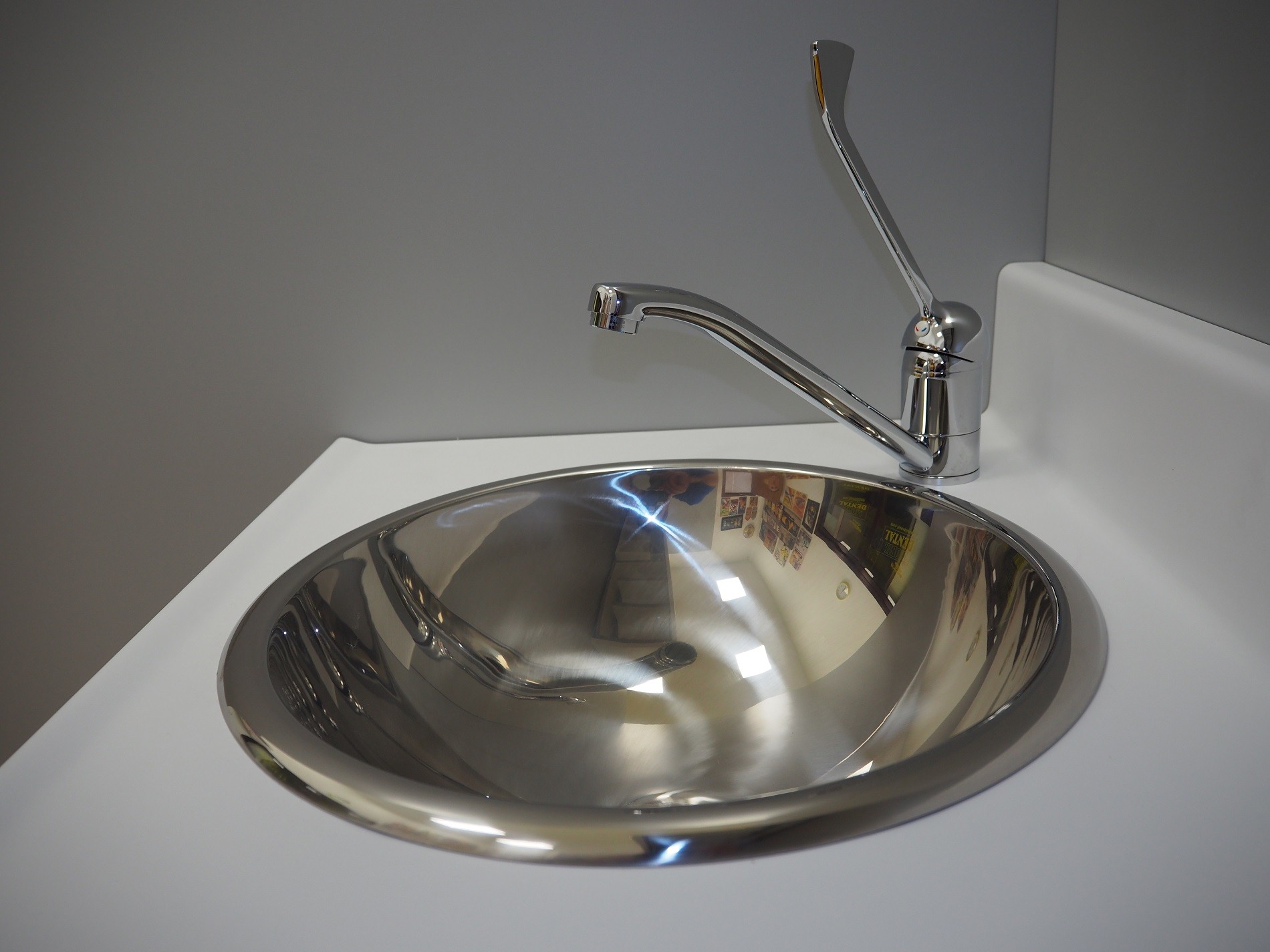 Lavabo  / Grifo Medical de acero inox.